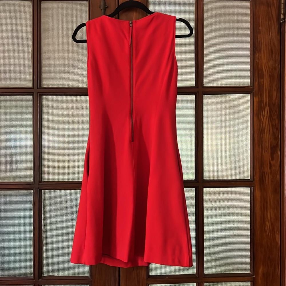 Spanx Perfect Fit & Flare Dress in Red - Picture 6 of 8